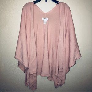 Forever21 Kids Light Pink Poncho-style Overtop💕